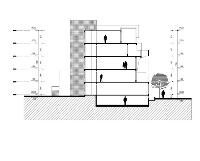 江苏仙林尚东区建筑平面剖面图-江苏仙林尚东区建筑第29张图片