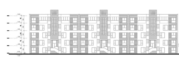 江苏仙林尚东区建筑平面立面图-江苏仙林尚东区建筑第26张图片