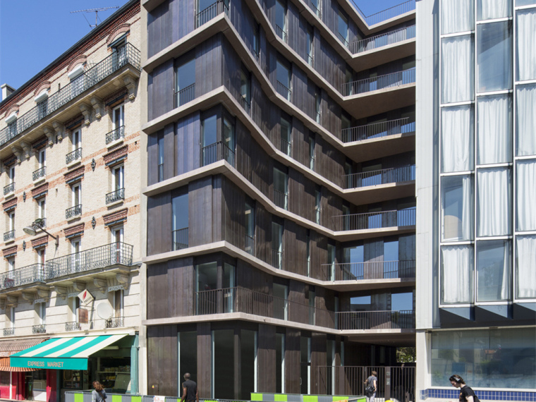法国公寓楼资料下载-法国Rue Du Chateau公寓楼