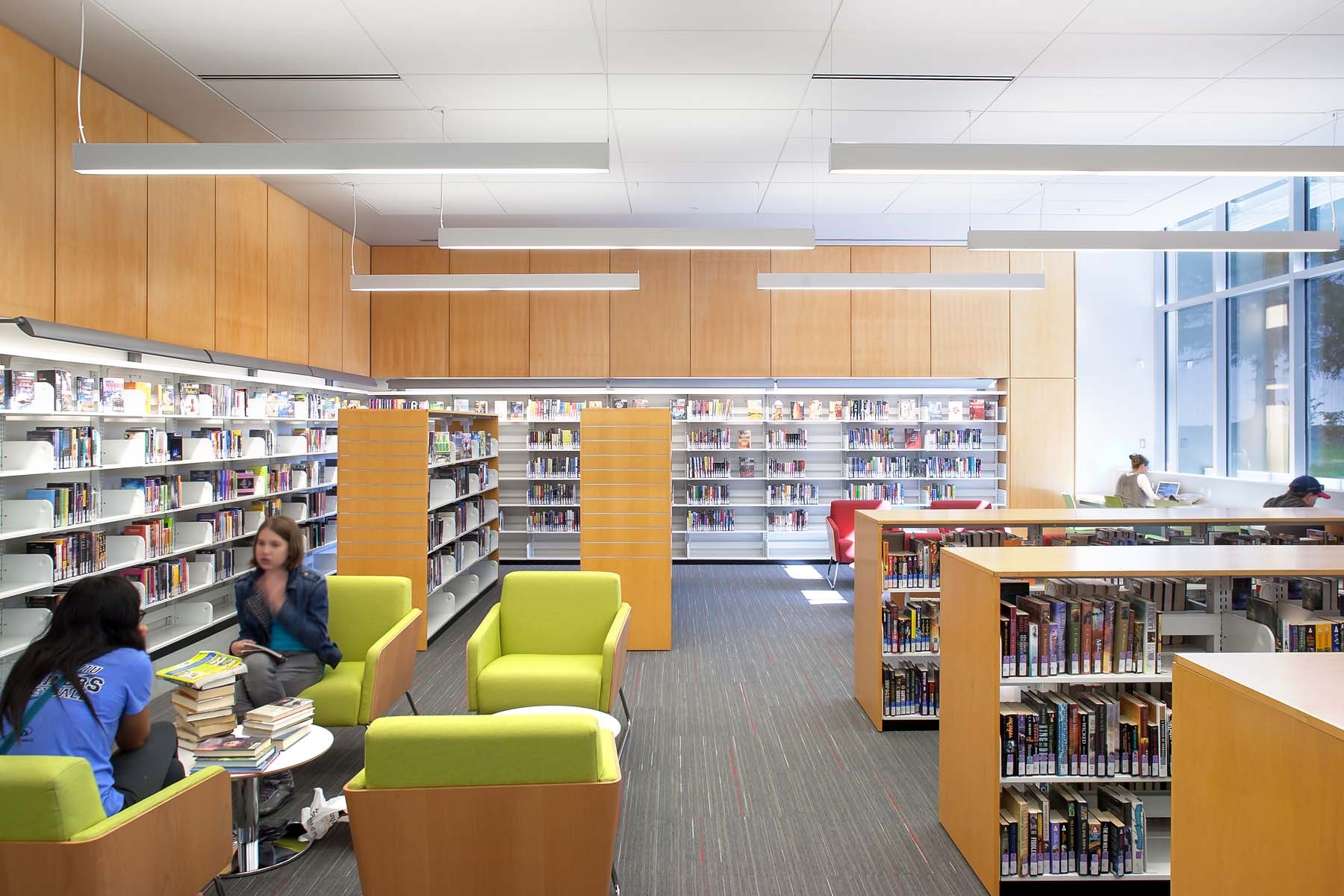 加拿大温哥华岛地区图书馆内部实-加拿大温哥华岛地区图书馆第13张