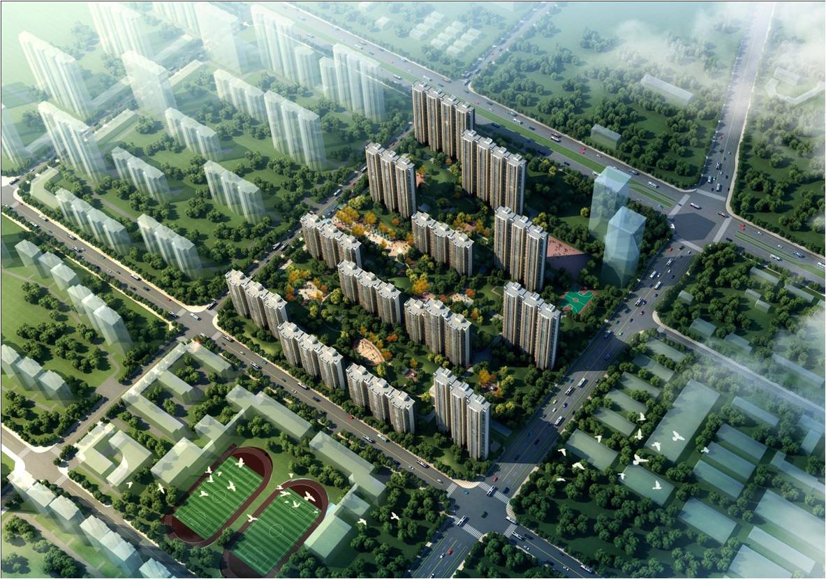 广华新城总体规划图图片