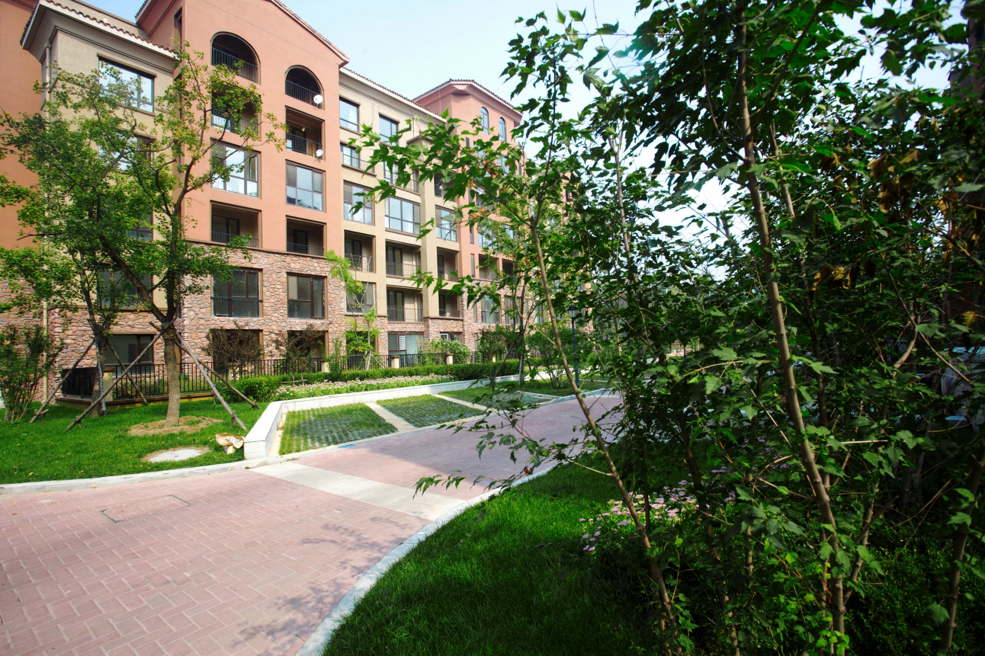 沈阳信达理想城住宅小区景观-居住区案例-筑龙园林景观论坛