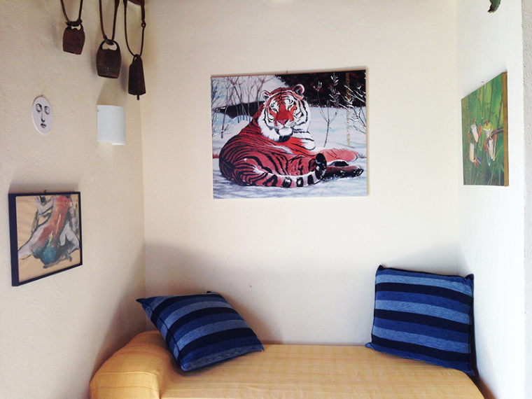 意大利艺术公寓室内一角实景图-意大利艺术公寓第6张图片