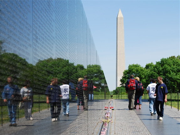 华盛顿越战纪念碑资料下载-美国越南战争纪念碑