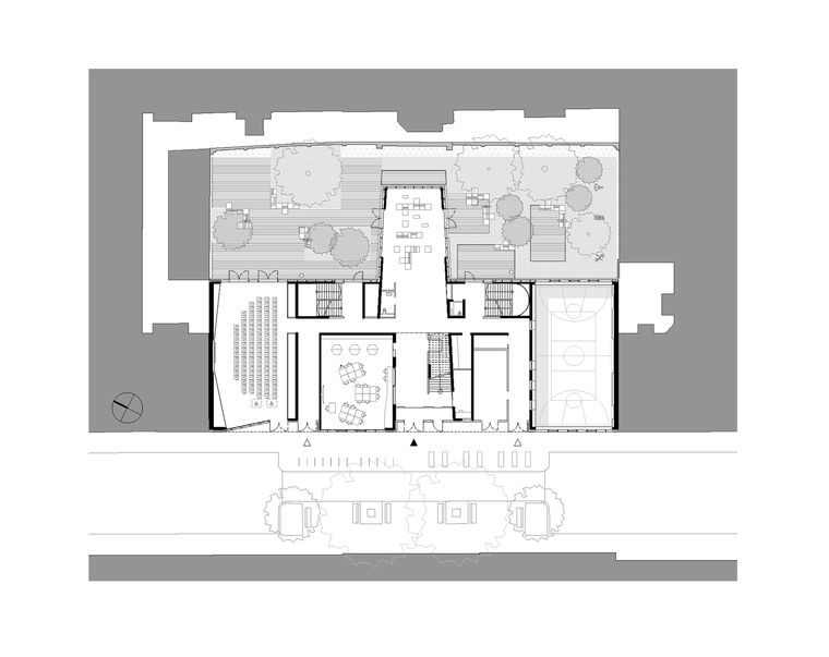 奥地利Embelgasse职业学校平面图-奥地利Embelgasse职业学校第12张图片