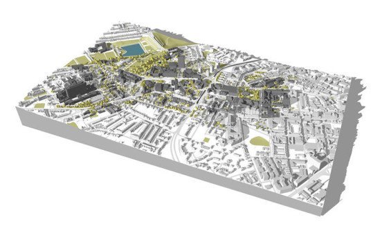 英国Sheffield大学永续校园模型图-英国Sheffield大学永续校园第7张图片