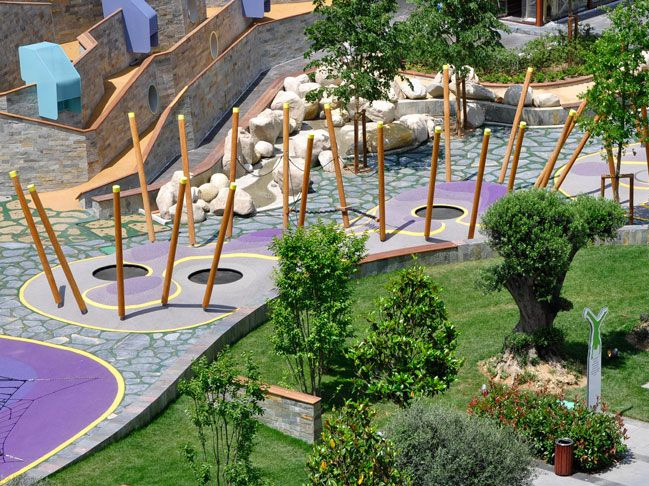 儿童游乐攀爬设施资料下载-土耳其Zorlu中心游乐场