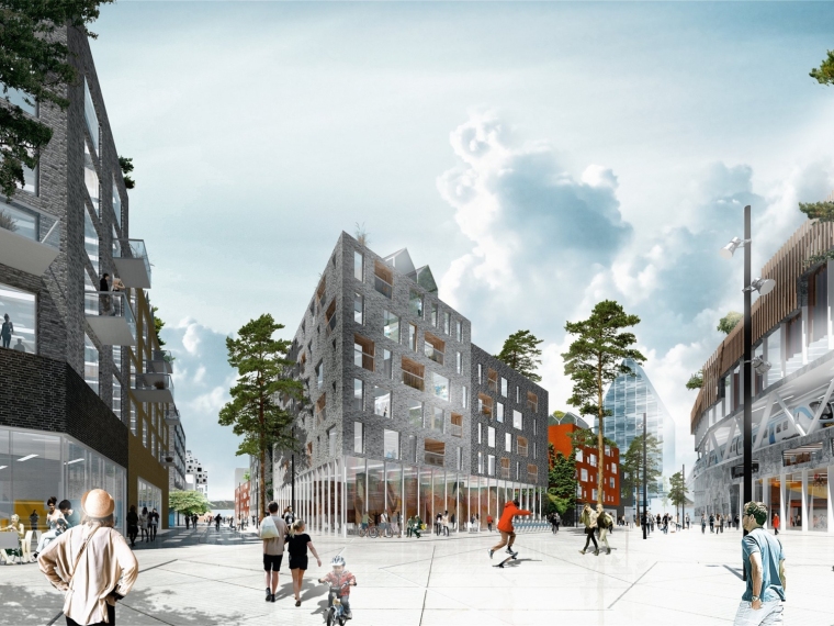 瑞典马尔默商业购物中心资料下载-瑞典皇家海港区的改造