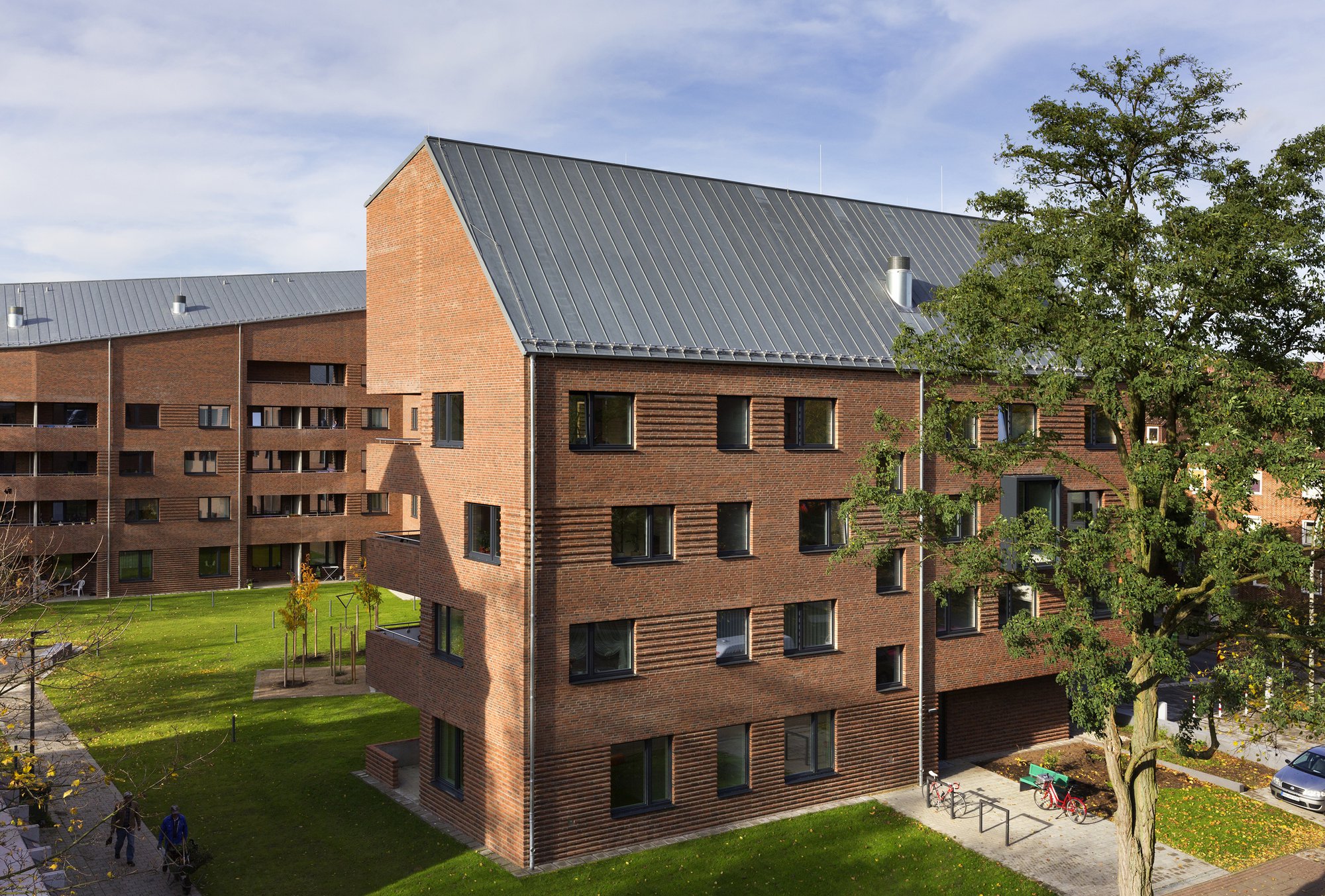 德国汉堡quarter of nations住宅区