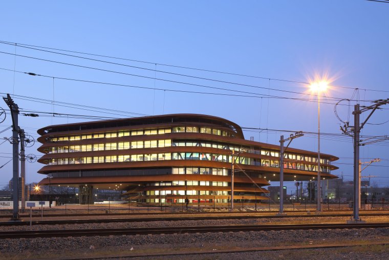 荷兰乌特勒支列车控制中心大楼外-荷兰乌特勒支列车控制中心大楼第8张图片
