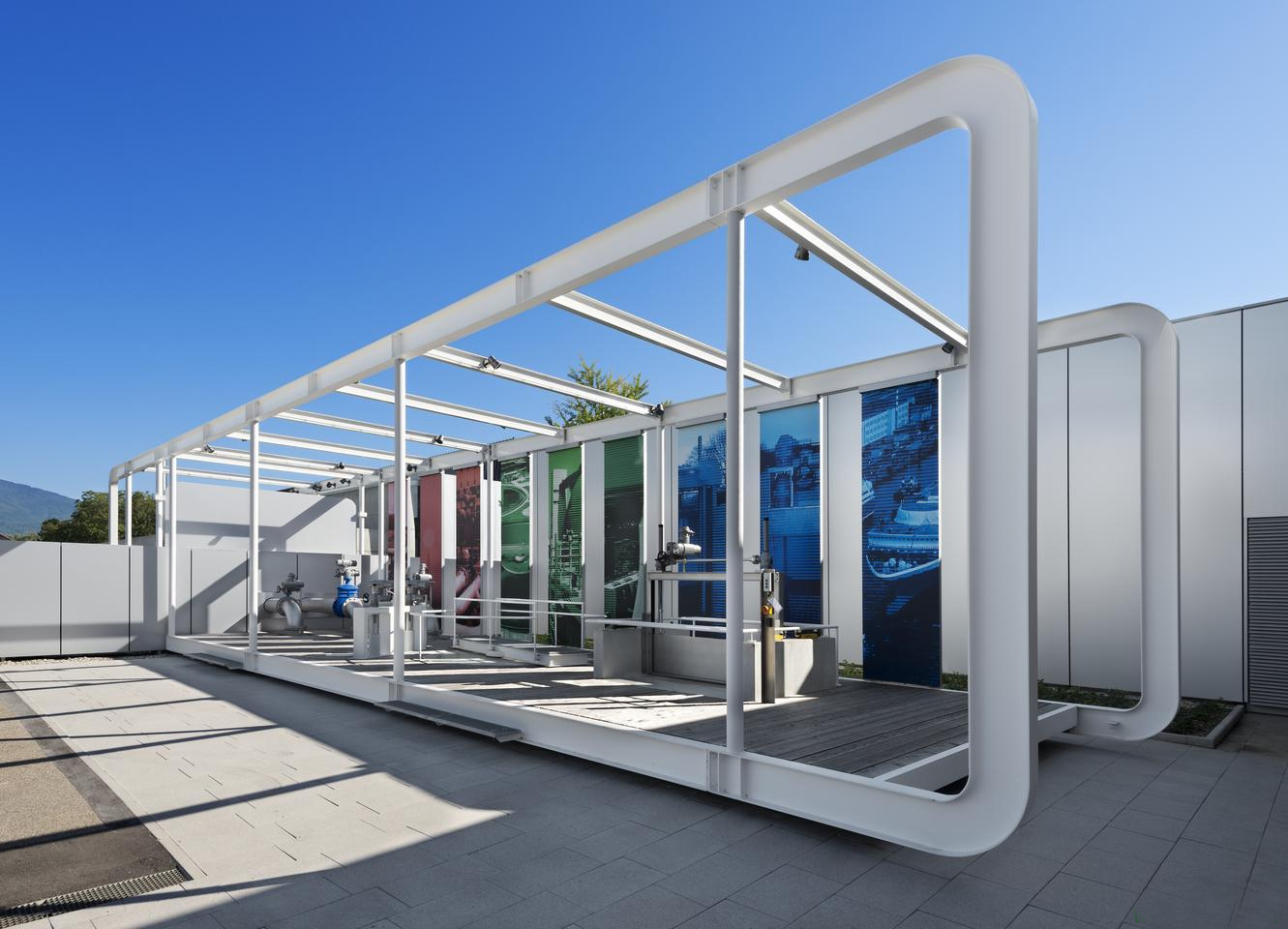 德国欧玛瑞斯特工业产品户外展示区