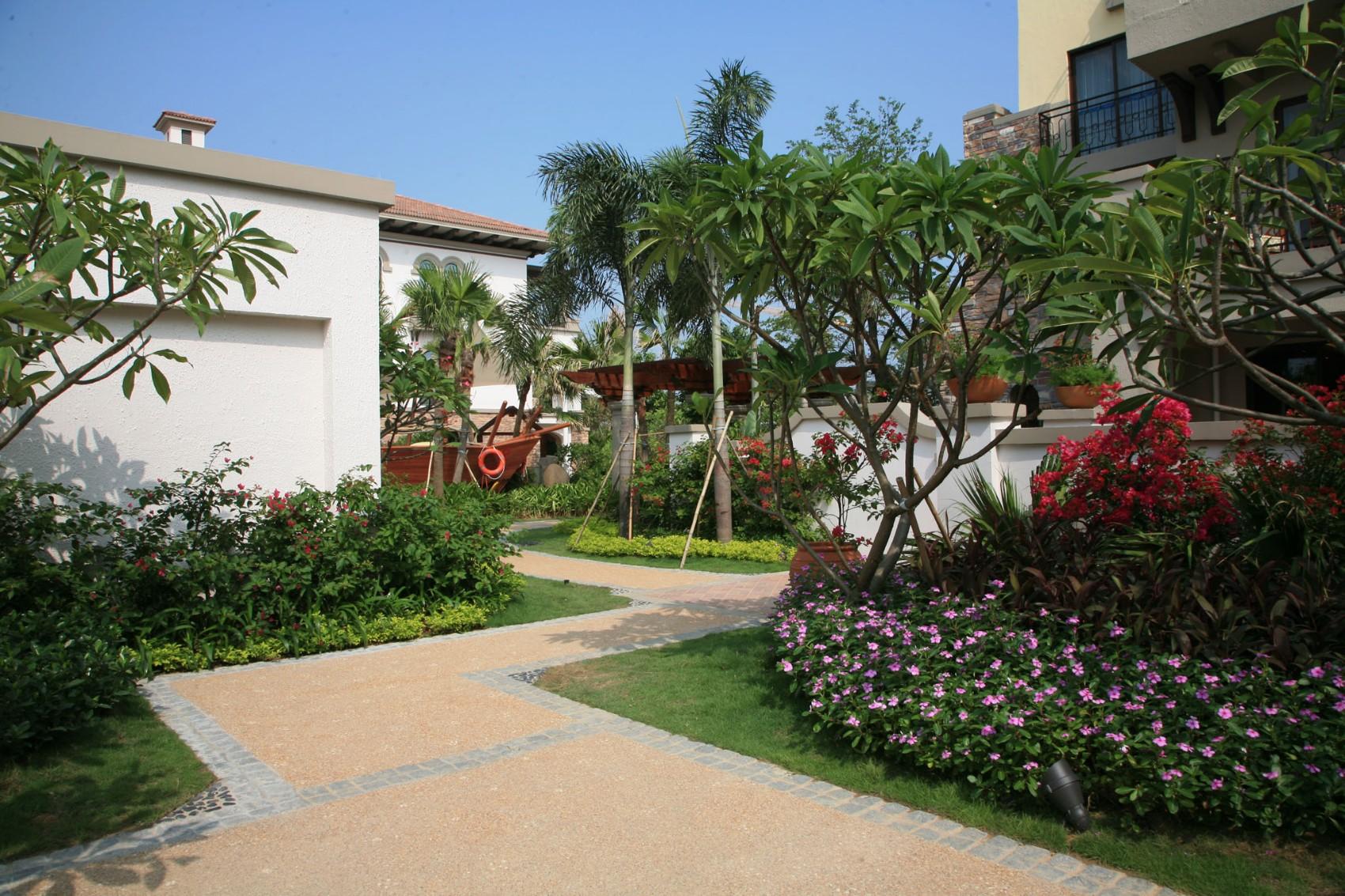 惠州万科双月湾住宅区景观