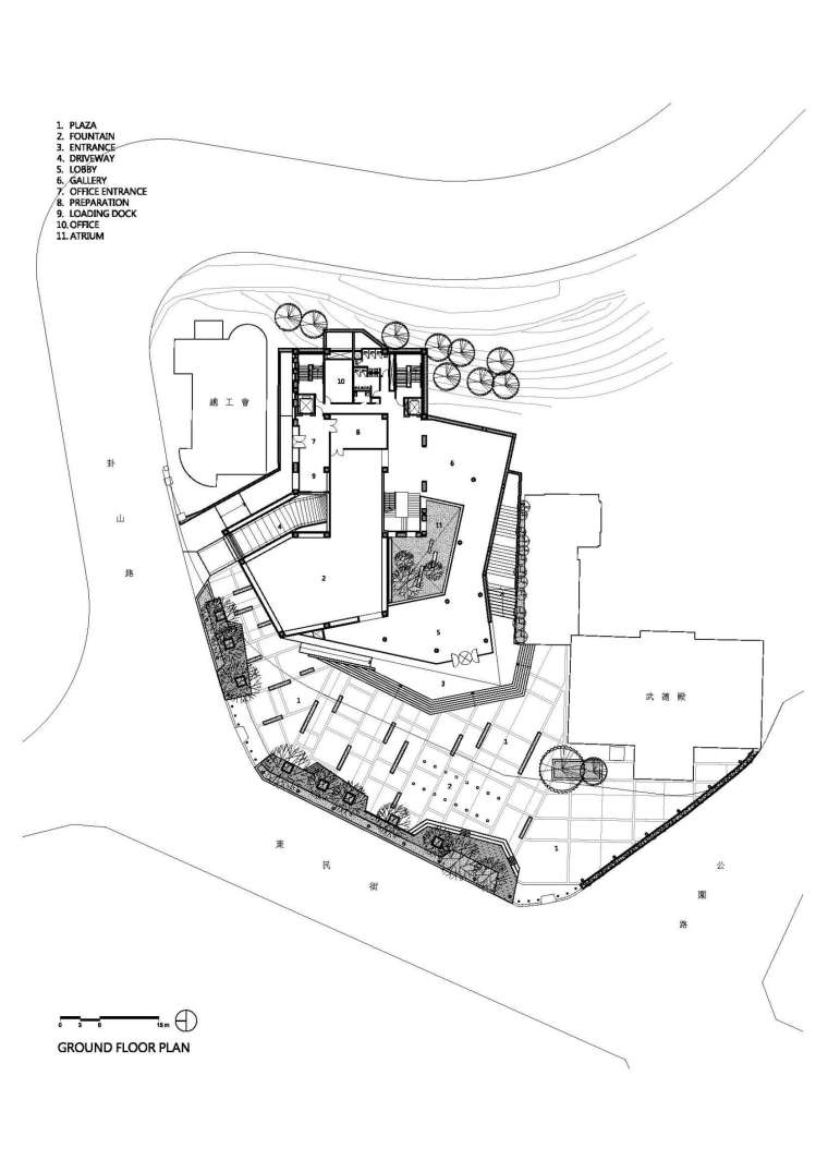 台湾Chang-Hua县艺术博物馆平面图-台湾Chang-Hua县艺术博物馆第13张图片