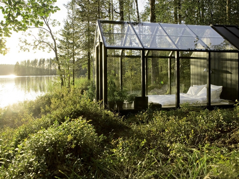 芬兰Kekkila绿色小屋