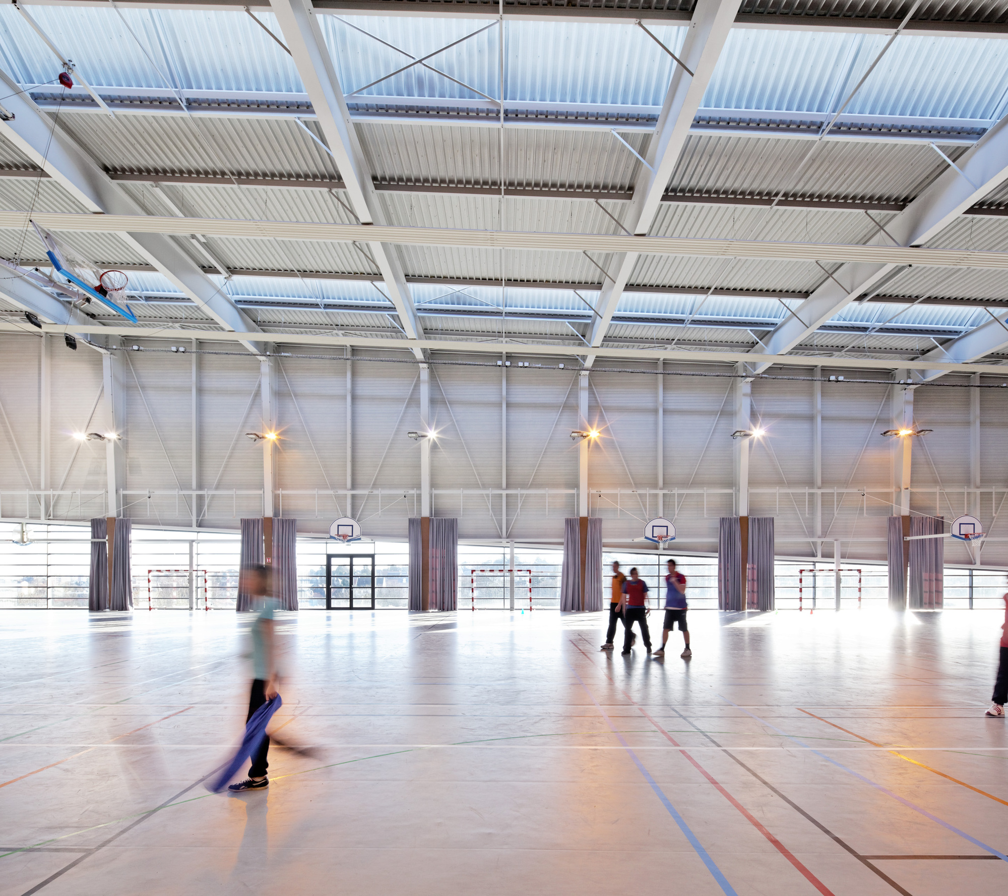 法国迪耶普体育馆内部实景图-法国迪耶普体育馆第12张图片