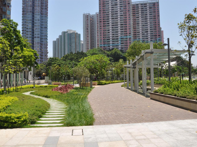 园林风公园资料下载-香港鸭脷洲风之塔公园