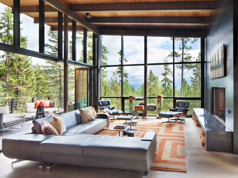 美国蒙大拿州麋鹿住宅