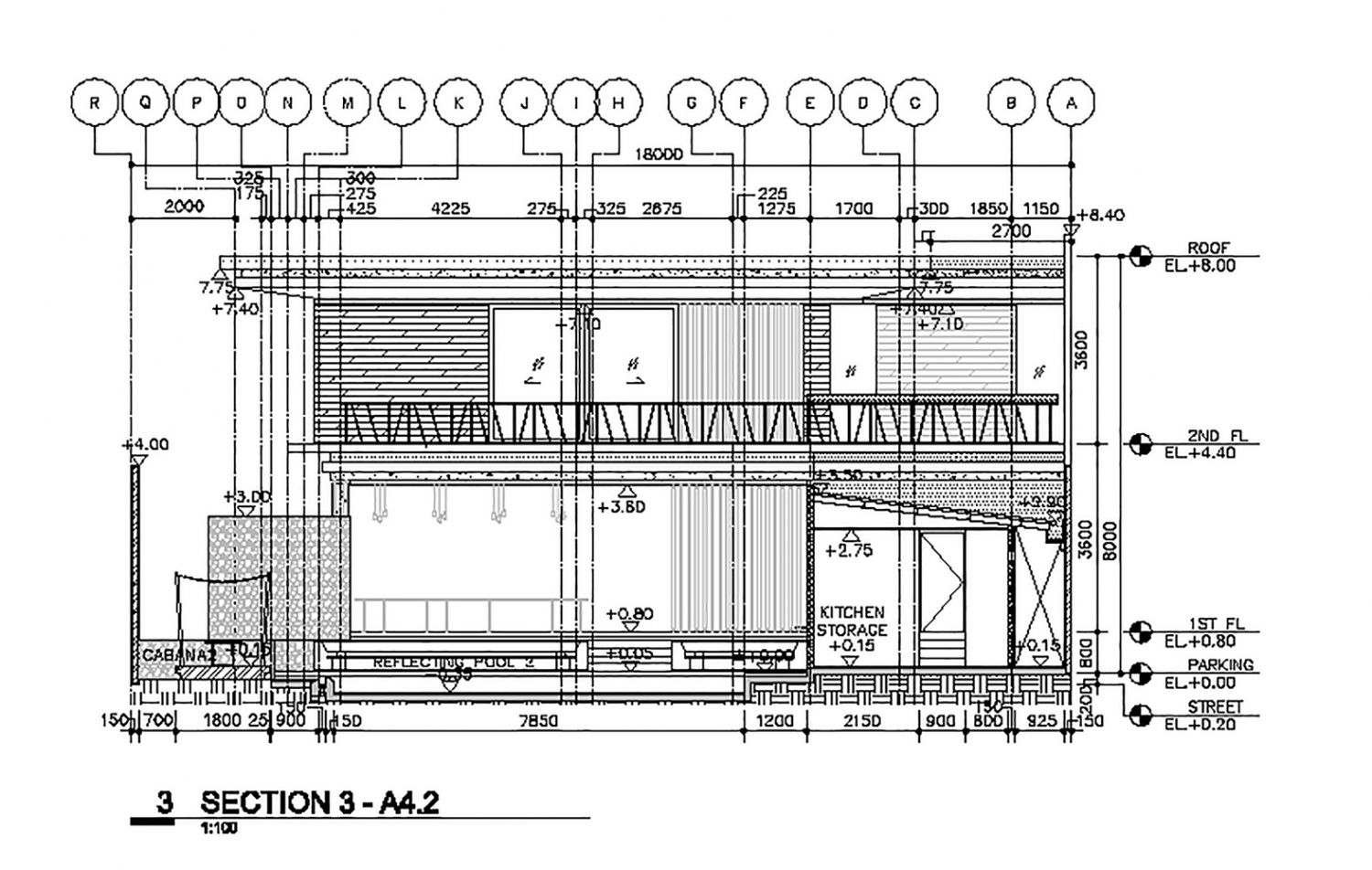 印度尼西亚柠檬草餐厅剖面图-印度尼西亚柠檬草餐厅第30张图片