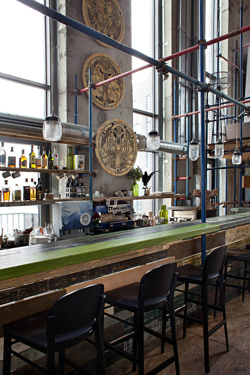 俄罗斯door 19酒吧-休闲娱乐类装修案例-筑龙室内设计论坛