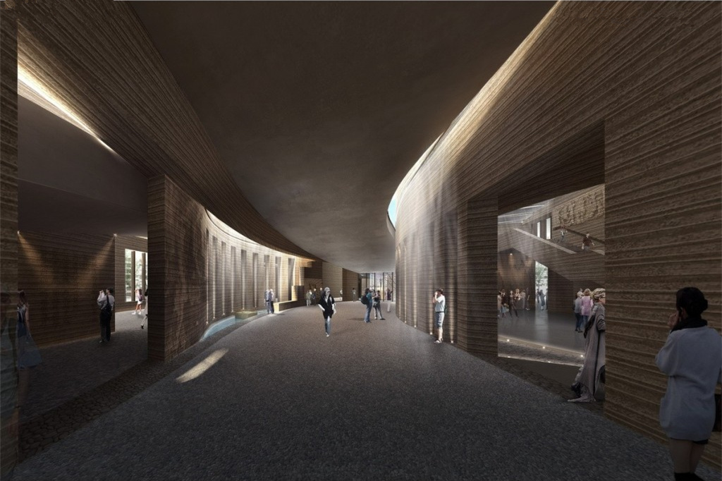 喇家遗址博物馆效果图-喇家遗址博物馆第6张图片