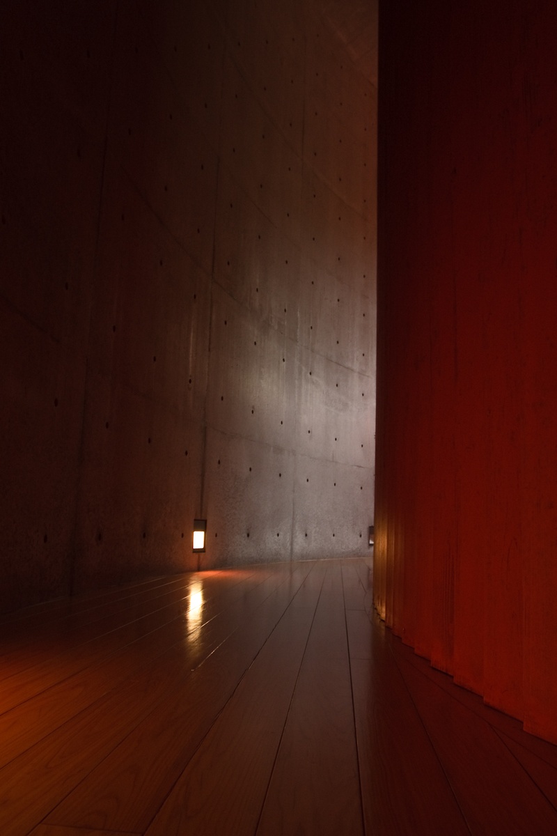 日本本福寺水御堂内部实景图