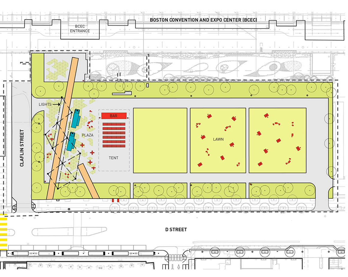 美国d街草坪区平面图-美国d街草坪区第15张图片