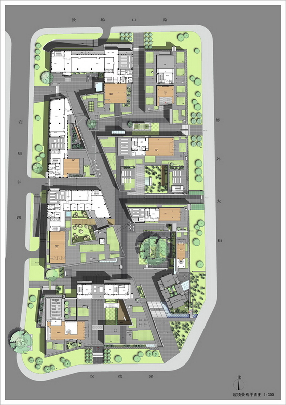 北京德胜尚城建筑-办公建筑案例-筑龙建筑设计论坛