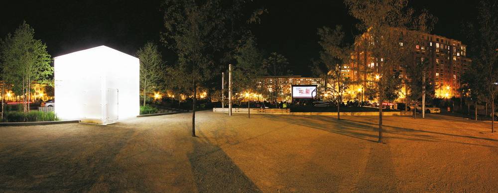 北美运河公园外部夜景实景图-北美运河公园第14张图片