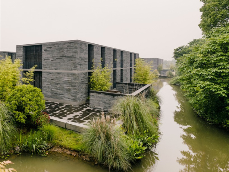 杭州西溪湿地资料下载-杭州水上湿地住宅