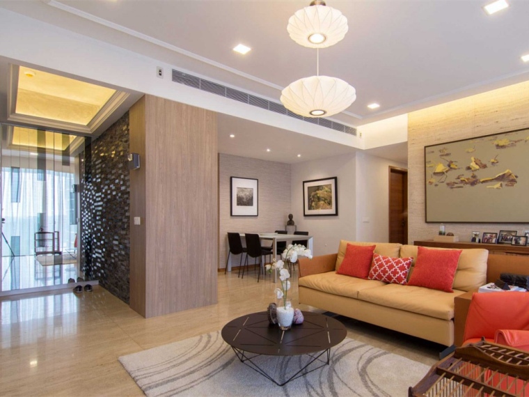 雅加达公寓资料下载-新加坡优雅的当代公寓