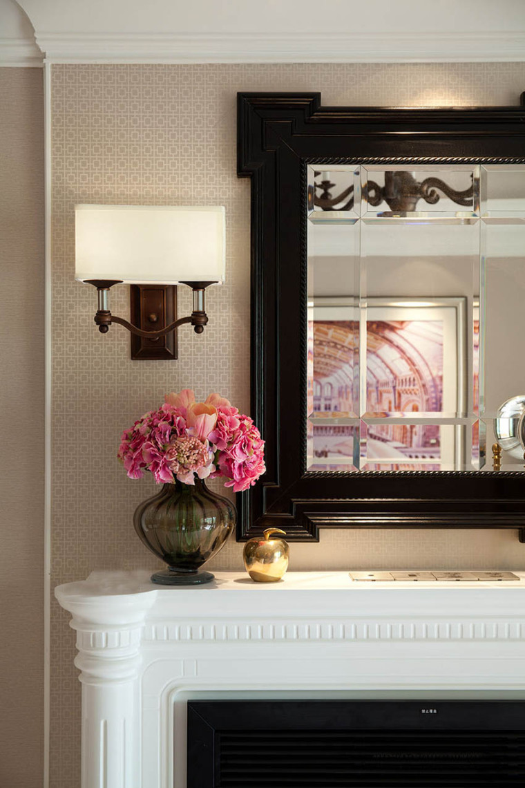 昆明现代美式风格样板间室内客厅-昆明现代美式风格样板间第4张图片