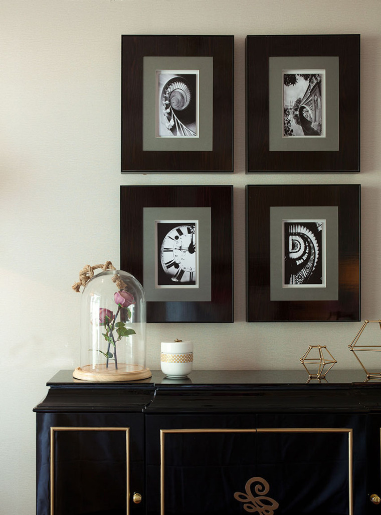昆明现代美式风格样板间室内客厅-昆明现代美式风格样板间第6张图片