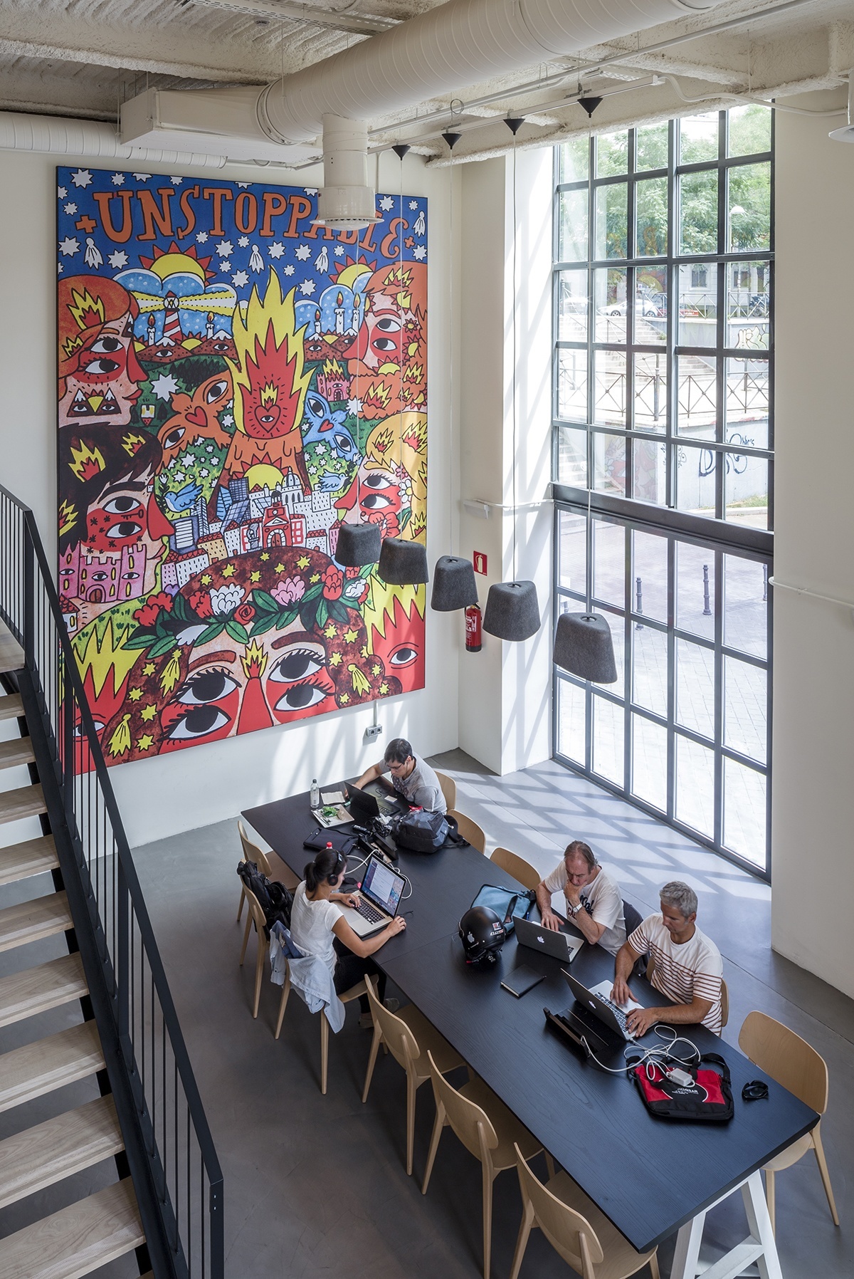 西班牙谷歌公司新办公室-办公空间装修案例-筑龙室内设计论坛