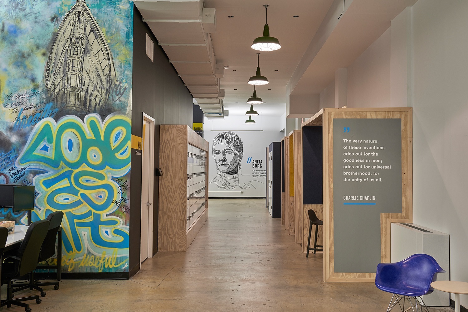 because of the rapid growth, flatiron school recently reached