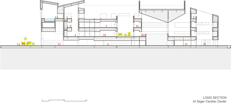 科威特心脏研究与康复中心剖面图-科威特心脏研究与康复中心第10张图片