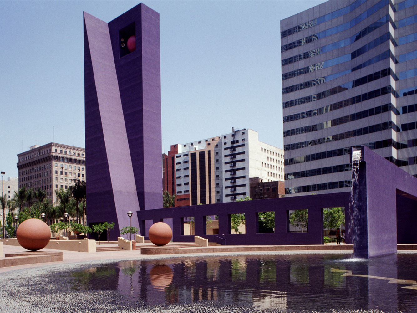 美国洛杉矶pershing广场