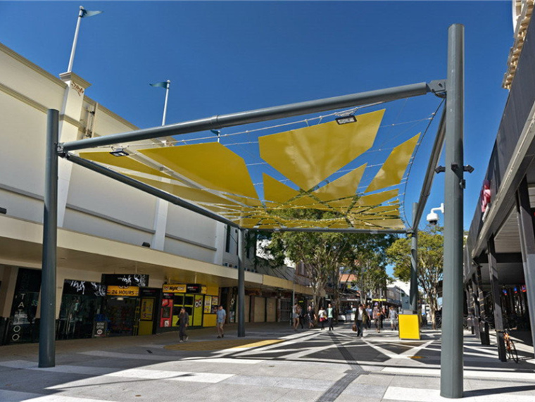 城市步行商业街景观资料下载-澳大利亚Brunswick商业街景观