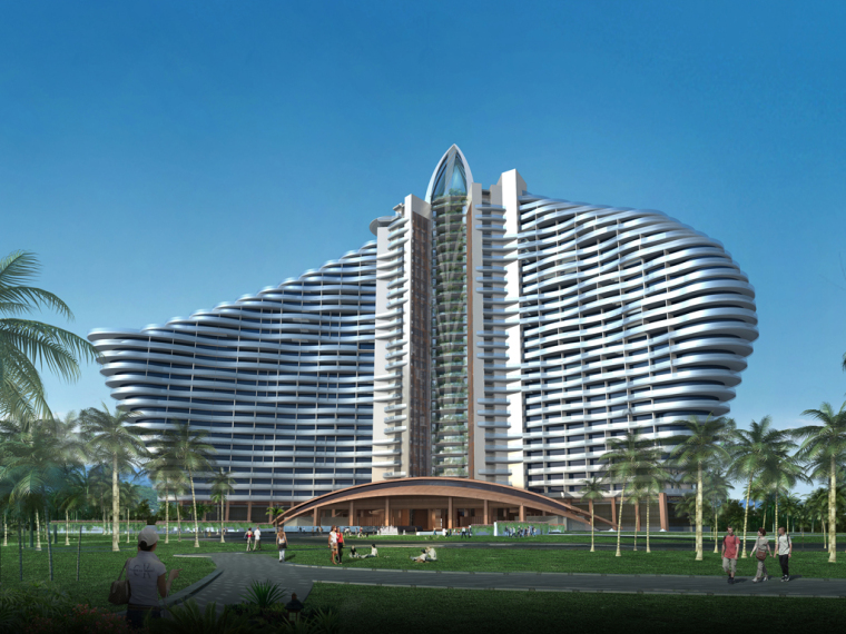 三亚度假酒店建筑设计资料下载-三亚海棠湾红树林度假酒店