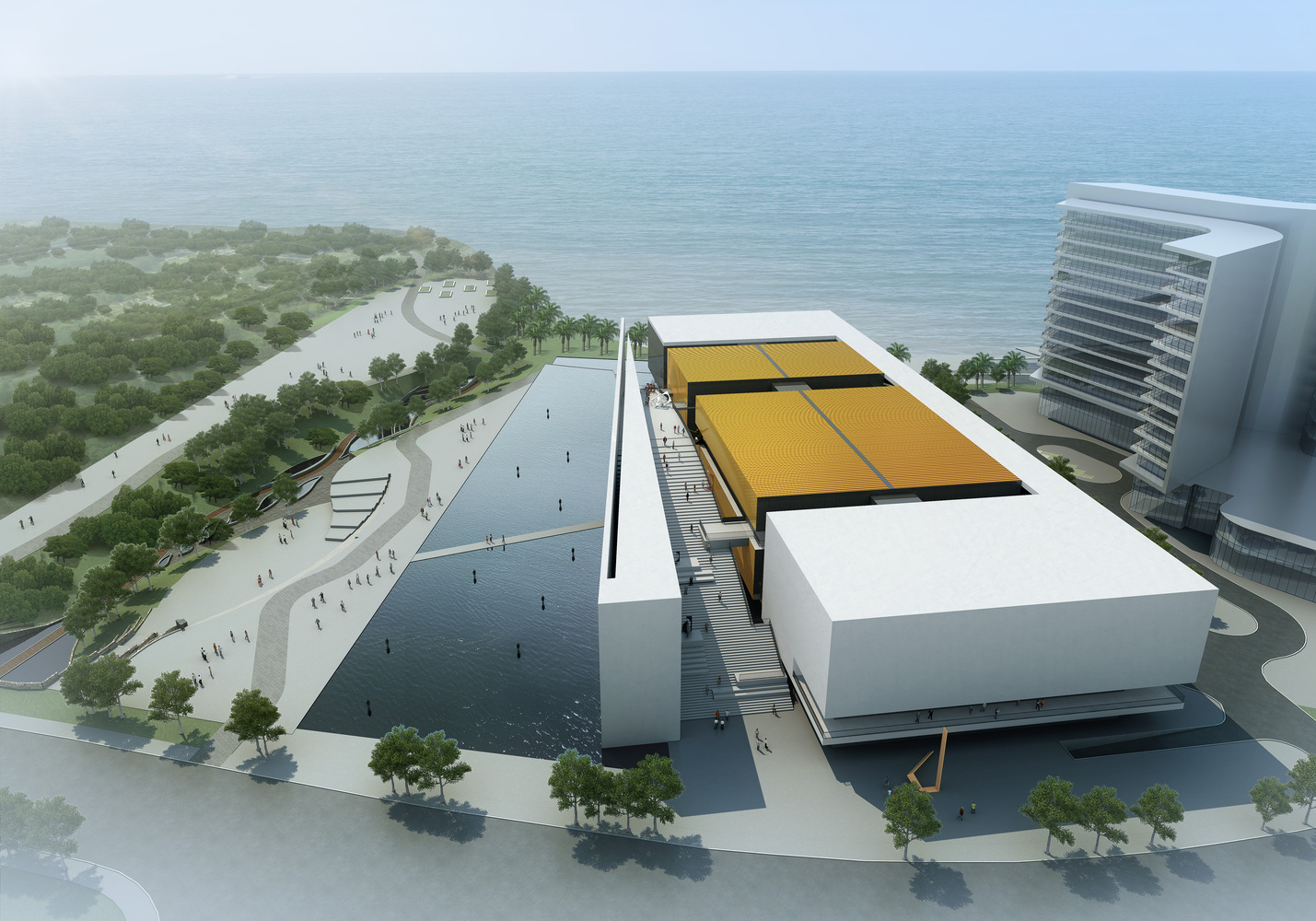 上海世界文化艺术中心-文化建筑案例-筑龙建筑设计论坛
