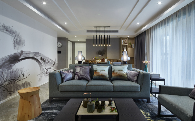 东承府墨印样板间