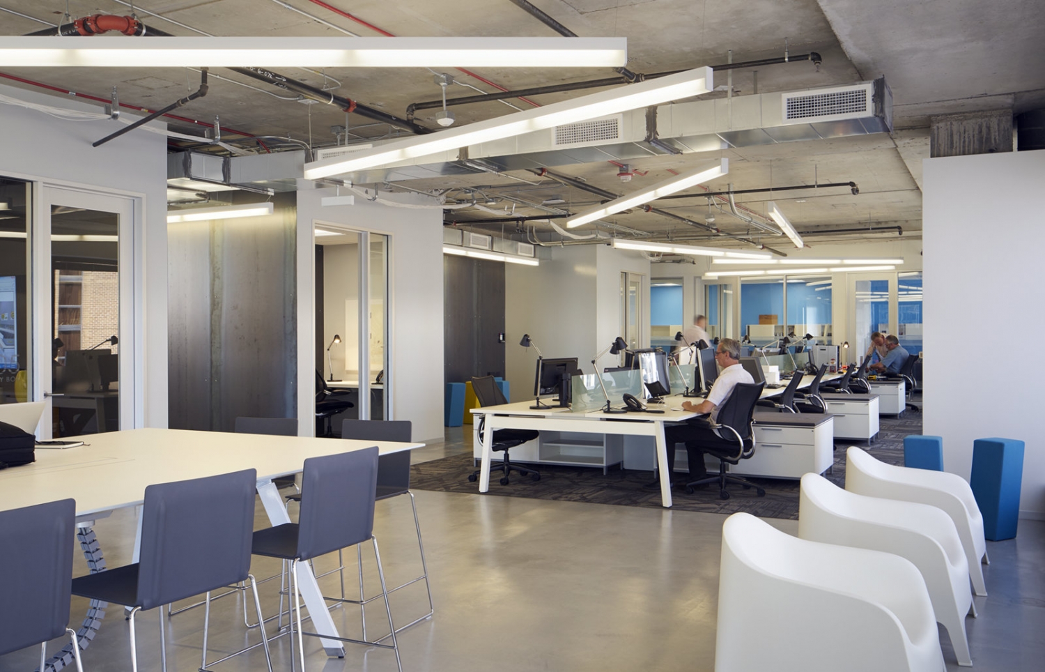 美国dci artform公司办公室-办公空间装修案例-筑龙室内设计论坛