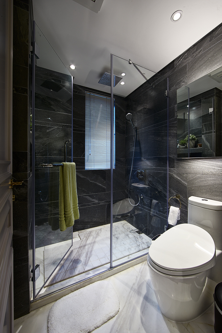 现代简约风格的住宅室内卫浴实景-现代简约风格的住宅第20张图片