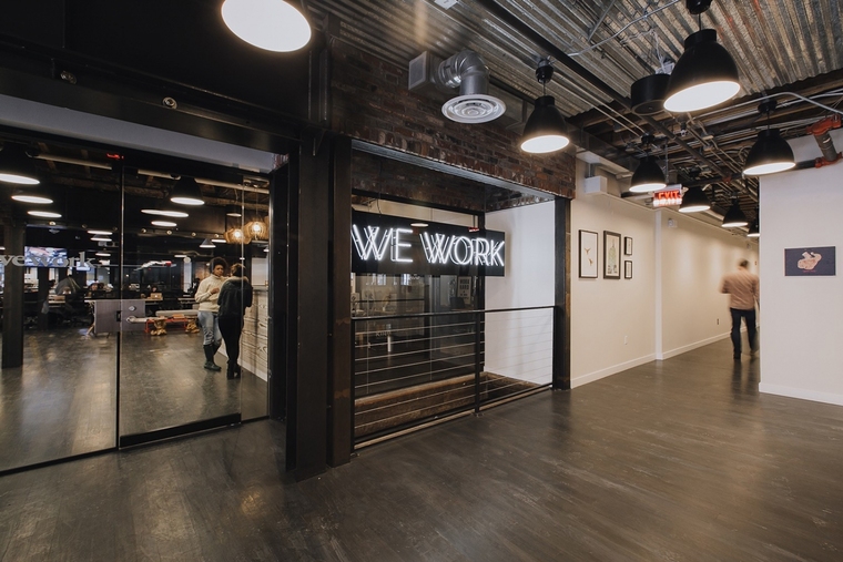 华盛顿中国城WeWork联合办公空间