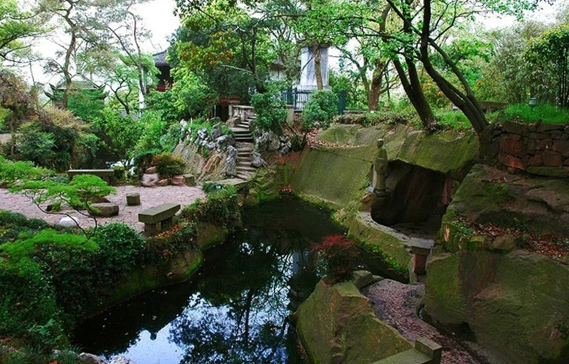 杭州西泠印社景观-园林小品案例-筑龙园林景观论坛