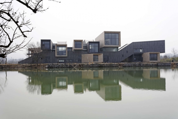 杭州市西溪湿地cad图资料下载-杭州西溪湿地艺术住宅