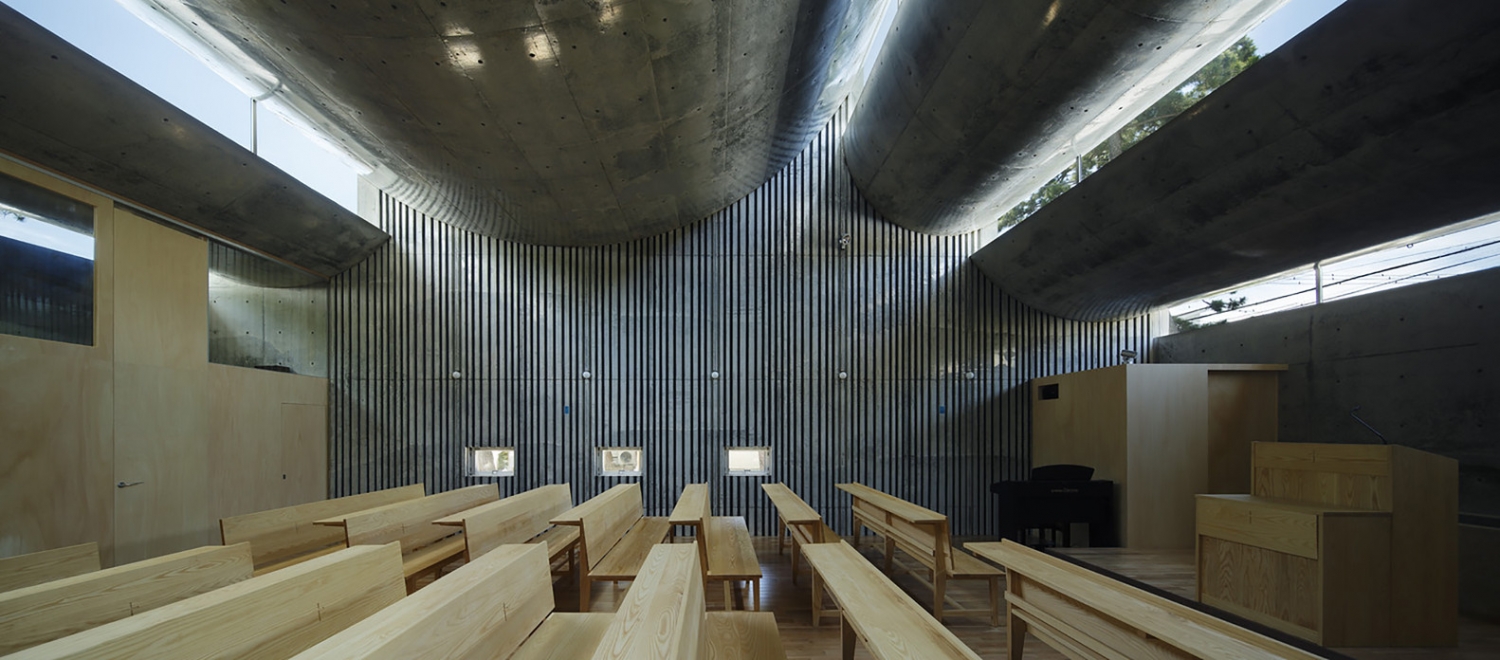 日本神奈川教堂-公共设施建筑案例-筑龙建筑设计论坛