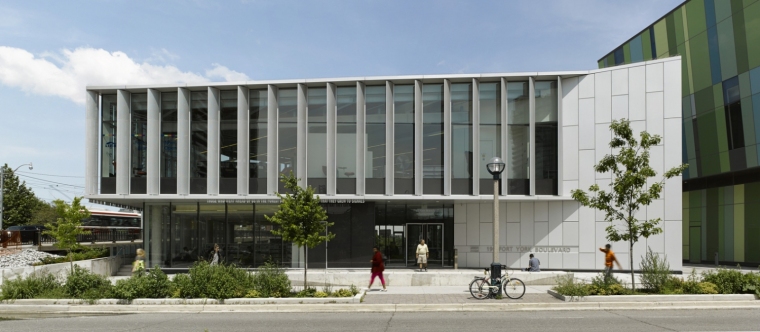 阿尼社区中心与图书馆资料下载-加拿大约克古堡图书馆分馆