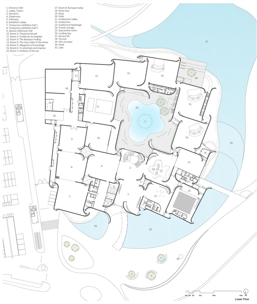 墨西哥巴洛克博物馆-文化建筑案例-筑龙建筑设计论坛