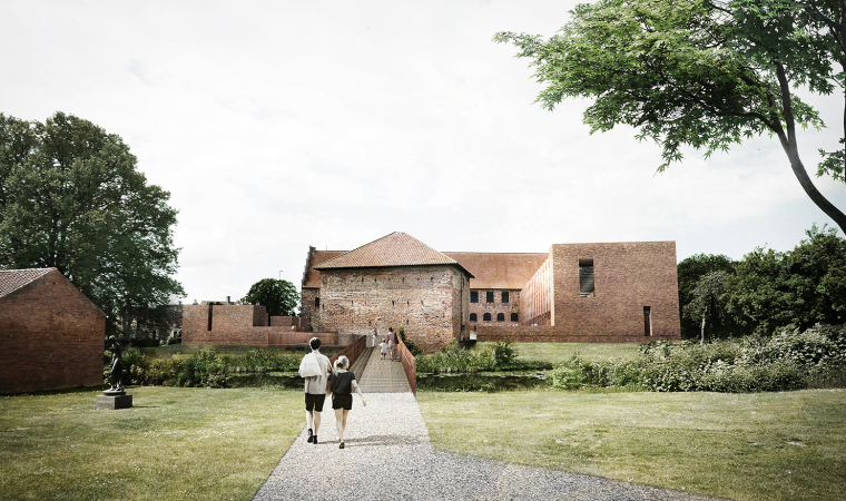 霍华德城堡资料下载-丹麦尼堡的城堡修复