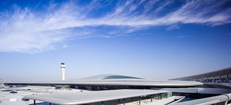 郑州高铁站到新郑机场资料下载-新郑国际机场T2航站楼及GTC